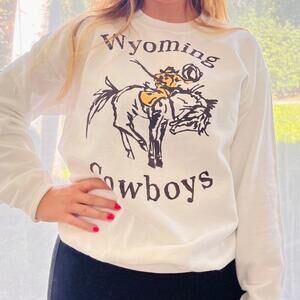 University Of Wyoming Sweatshirt I Wyoming Bucking Horse I Wyoming